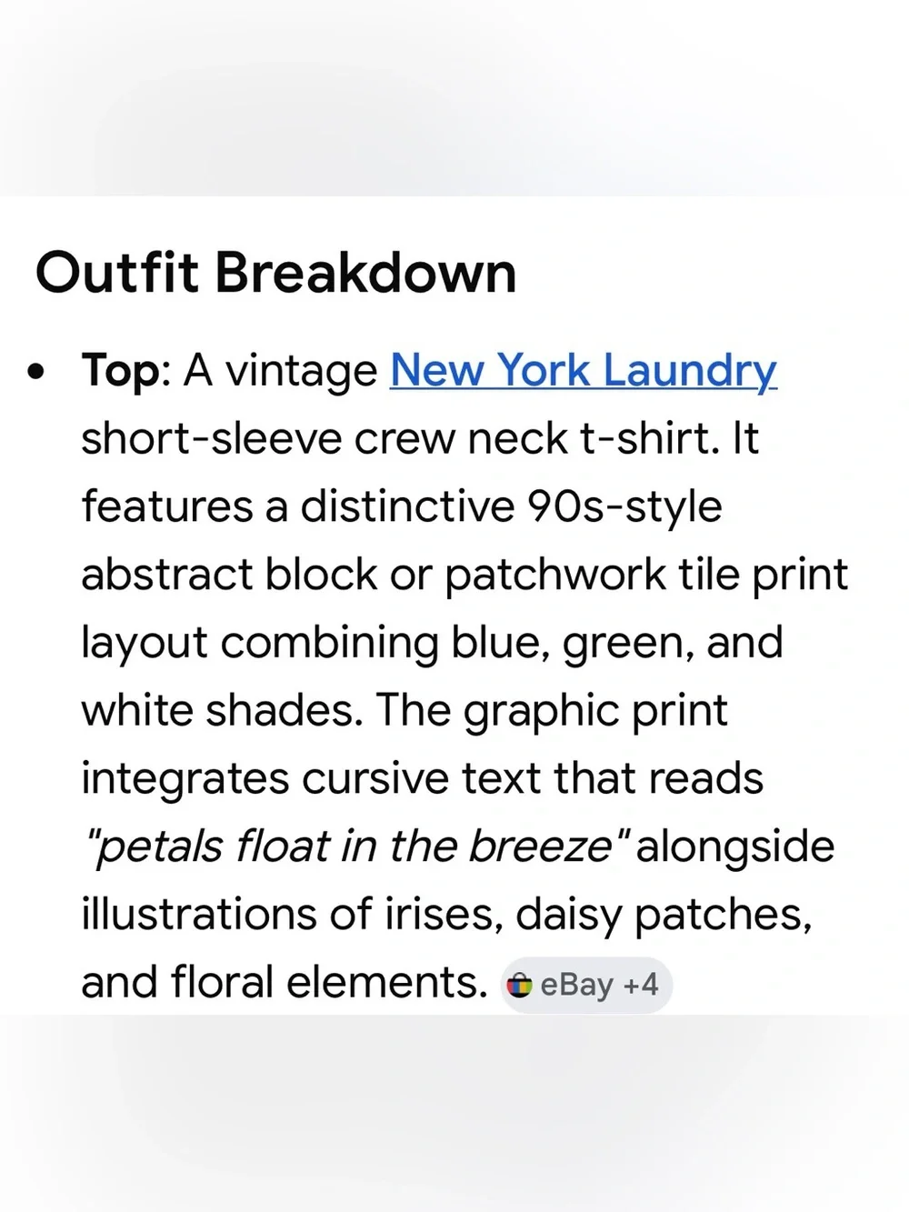 Patchwork Vintage Floral Short Sleeve Crew Neck Tee-Shirt